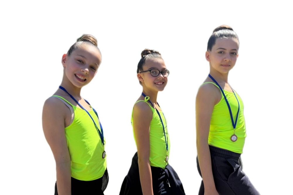 GINNASTICA RITMICA - Bene la Squadra con Kostyna, Carrozzini ed Esposito.