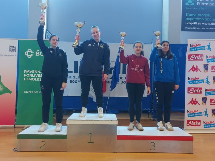 SCHERMA - Cecilia Mazzanti Campionessa Regionale Assoluta di Sciabola